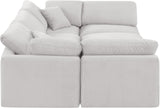 Indulge Luxurious Modular Sectional Sofa with Overstuffed Cushions for Ultimate Comfort and Style
