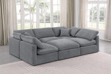 Indulge Luxurious Modular Sectional Sofa with Overstuffed Cushions for Ultimate Comfort and Style