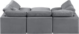 Indulge Luxurious Modular Sectional Sofa with Overstuffed Cushions for Ultimate Comfort and Style