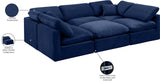 Indulge Luxurious Modular Sectional Sofa with Overstuffed Cushions for Ultimate Comfort and Style