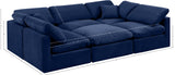 Indulge Luxurious Modular Sectional Sofa with Overstuffed Cushions for Ultimate Comfort and Style