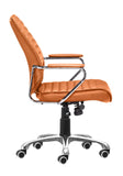 Enterprise Low Back Office Chair Terracotta