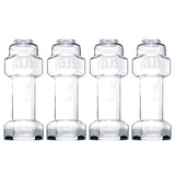 The Wine Savant 2-Set, Dumbbell Beer & Whiskey Glasses, Giant Lifting Beers 26oz Glass