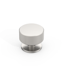 DESIGN1503 Knurled Cabinet Knobs – Champagne Bronze Round Drawer Pulls for Furniture