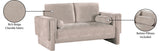 Madeline 65" Chenille Fabric Upholstered Loveseat