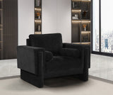 Madeline Chenille Fabric Upholstered Living Room Chair