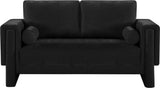 Madeline 65" Chenille Fabric Upholstered Loveseat