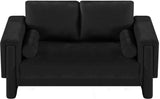 Madeline 65" Chenille Fabric Upholstered Loveseat