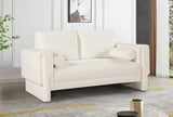 Madeline 65" Chenille Fabric Upholstered Loveseat