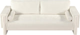 Madeline 89" Chenille Fabric Upholstered Sofa