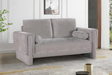 Madeline 65" Chenille Fabric Upholstered Loveseat