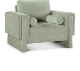 Madeline Chenille Fabric Upholstered Living Room Chair