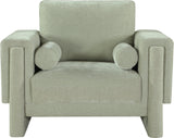 Madeline Chenille Fabric Upholstered Living Room Chair