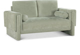 Madeline 65" Chenille Fabric Upholstered Loveseat