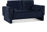 Madeline 65" Chenille Fabric Upholstered Loveseat