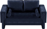 Madeline 65" Chenille Fabric Upholstered Loveseat