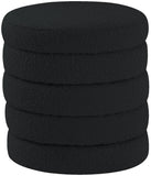 Aphia Boucle Fabric Upholstered Stool