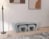 Odelia Contemporary Nesting Bench Set - Stylish Space-Saving Solution for Modern Living Spaces