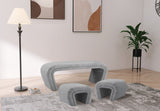 Odelia Contemporary Nesting Bench Set - Stylish Space-Saving Solution for Modern Living Spaces