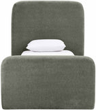 Fira - Chenille Fabric Upholstered Bed