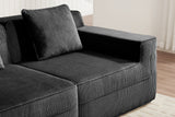 MARTHA 117" 3-Seater Sofa with 1 Ottoman