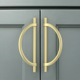 DESIGN3955 Combination Cabinet Pulls | Bar & Cup Handles for Drawers & Cabinets