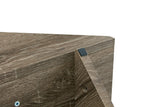 LORVIN 43" Tempered Glass Coffee Table