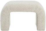 Niagara Contemporary Boucle Fabric Bench – Elegant Seating for Modern Spaces and Stylish Decor
