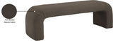 Niagara Contemporary Boucle Fabric Bench – Elegant Seating for Modern Spaces and Stylish Decor