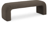 Niagara Contemporary Boucle Fabric Bench – Elegant Seating for Modern Spaces and Stylish Decor