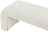 Niagara Contemporary Boucle Fabric Bench – Elegant Seating for Modern Spaces and Stylish Decor