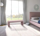 Minimalist Velvet Bench - Contemporary Stylish Seating for Mudroom, Bedroom, or Game Night Fun