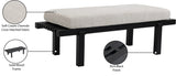 Naya Bench - Stylish Mid-Century Modern Seating Perfect for Bedrooms, Mudrooms, and Foyers