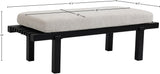 Naya Bench - Stylish Mid-Century Modern Seating Perfect for Bedrooms, Mudrooms, and Foyers
