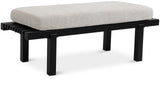Naya Bench - Stylish Mid-Century Modern Seating Perfect for Bedrooms, Mudrooms, and Foyers