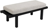Naya Bench - Stylish Mid-Century Modern Seating Perfect for Bedrooms, Mudrooms, and Foyers