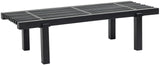 Naya Bench - Stylish Mid-Century Modern Seating Perfect for Bedrooms, Mudrooms, and Foyers
