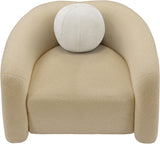 Kali Chair - Cozy Faux Shearling Teddy Fabric Armchair for Ultimate Comfort in Any Room