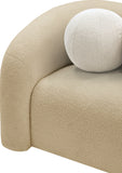 Kali Chair - Cozy Faux Shearling Teddy Fabric Armchair for Ultimate Comfort in Any Room