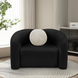 Kali Chair - Cozy Faux Shearling Teddy Fabric Armchair for Ultimate Comfort in Any Room