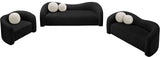 Kali Loveseat - Cozy Faux Shearling Teddy Fabric, Sturdy Eucalyptus Frame, Perfect for Any Room