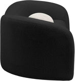 Kali Loveseat - Cozy Faux Shearling Teddy Fabric, Sturdy Eucalyptus Frame, Perfect for Any Room