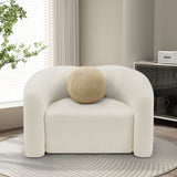 Kali Chair - Cozy Faux Shearling Teddy Fabric Armchair for Ultimate Comfort in Any Room