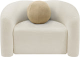 Kali Chair - Cozy Faux Shearling Teddy Fabric Armchair for Ultimate Comfort in Any Room