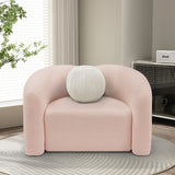 Kali Chair - Cozy Faux Shearling Teddy Fabric Armchair for Ultimate Comfort in Any Room