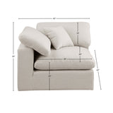 Comfy Modular Sectional Corner Chair - Luxurious Overstuffed Cushions for Ultimate Comfort and Style