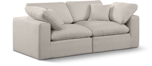 Comfy Modular Sofa - Versatile Contemporary Design with Overstuffed Cushions for Ultimate Comfort