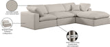 Comfy Modular Sectional Sofa with Plush Down Feather Cushions for Ultimate Comfort and Style