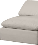 Comfy Modular Sectional - Luxurious Linen Fabric with Overstuffed Cushions for Ultimate Comfort and Style