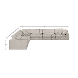 Comfy Modular Sectional - Stylish, Adaptable Seating with Overstuffed Cushions for Ultimate Comfort